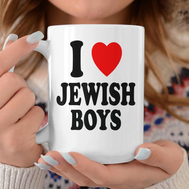 I Heart Love Jewish Boys Hebrew Israel Attraction Coffee Mug Unique Gifts