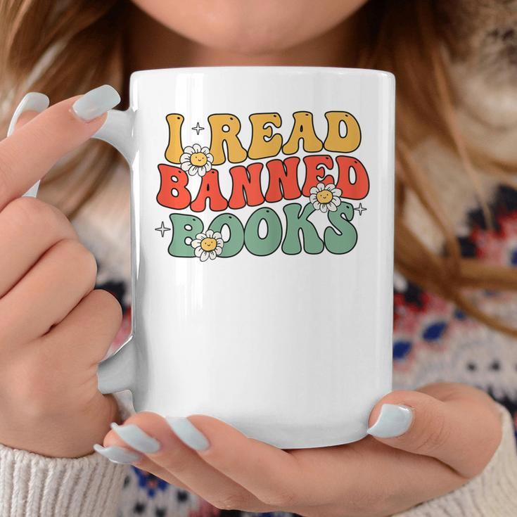 I Read Banned Books Literary Teacher Support Book Readers Coffee Mug Unique Gifts