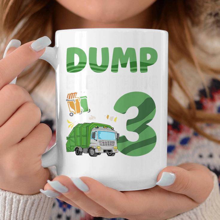 Im Three 3 Year Old Birthday Boy Garbage Truck Toddler Coffee Mug