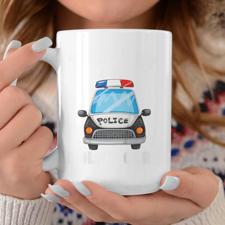 Kids Police Officer This Boy Loves Police Cars Toddler Coffee Mug Funny Gifts