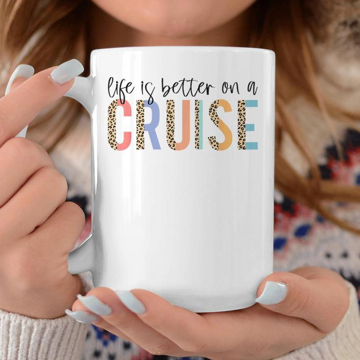 Life Is Better On A Cruise Cruise Life Family Matching Coffee Mug Unique Gifts