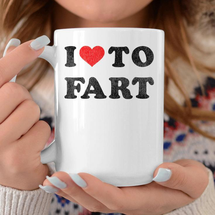 I Love To Fart I Heart To Fart Joke Farting Gag Coffee Mug Unique Gifts