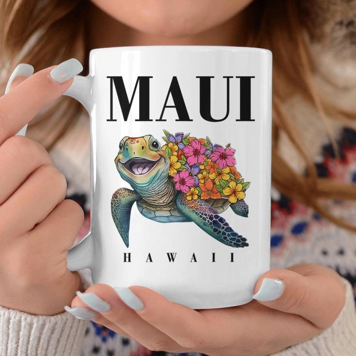 Maui HawaiianTurtle Hibiscus N Girl Hawaii Coffee Mug Funny Gifts