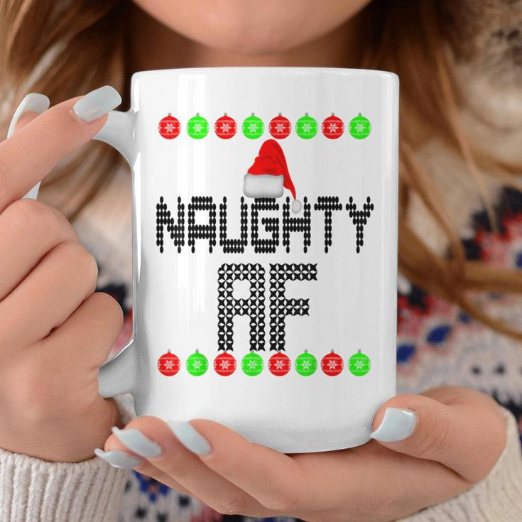 Naughty Af Ugly Christmas SweaterCoffee Mug Unique Gifts