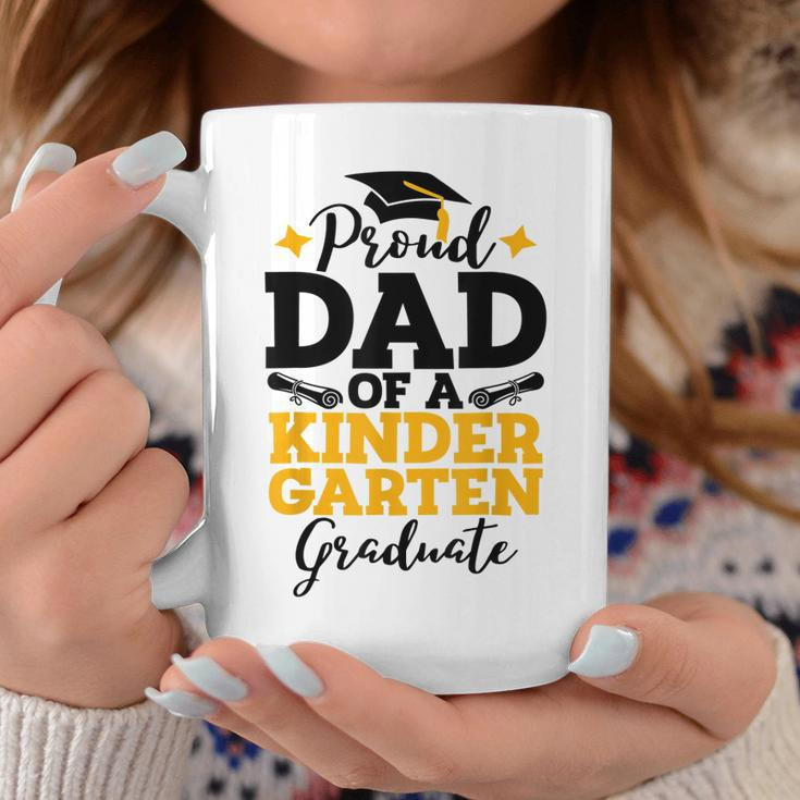 Proud Dad Of Kindergarten 2023 Grad Graduation Class Of 2023 Coffee Mug Unique Gifts