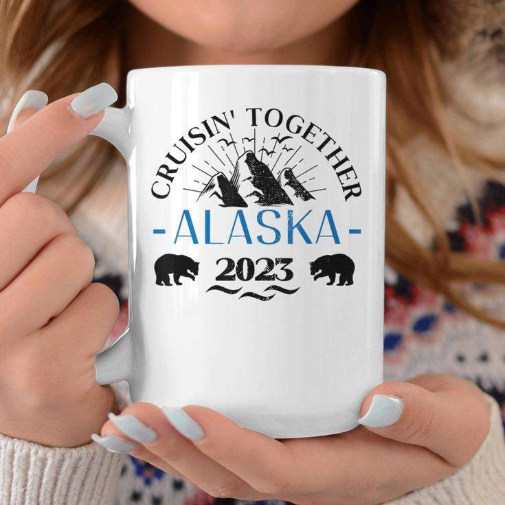Retro Alaska Cruise 2023 Family Cruise 2023 Family Matching Coffee Mug Funny Gifts
