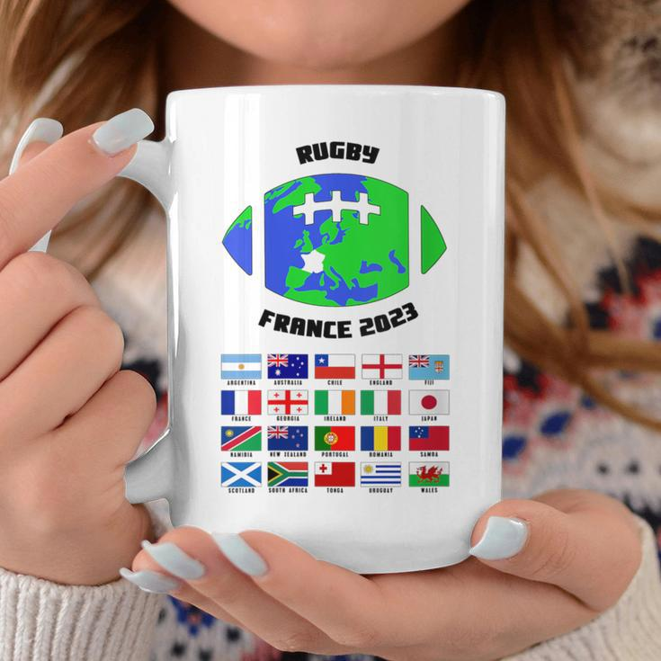 Rugby Supporter 2023 France Black Coffee Mug Unique Gifts