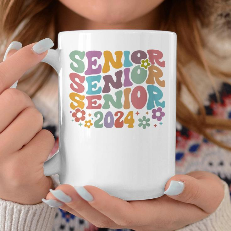 Senior 2024 Senior Retro Class Of 2024 Senior Graduation Coffee Mug Unique Gifts