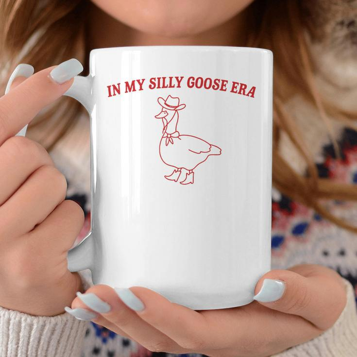 In My Silly Goose Era Duck Saying Goose Meme Coffee Mug Unique Gifts