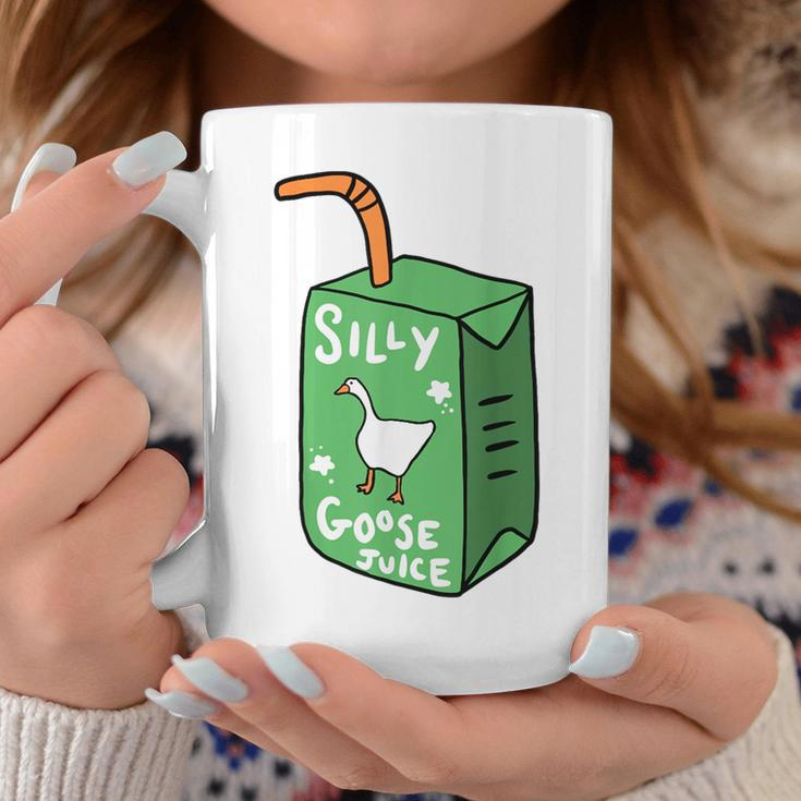 Silly Goose Juice Funny Goose Meme Bird Lover Coffee Mug Unique Gifts