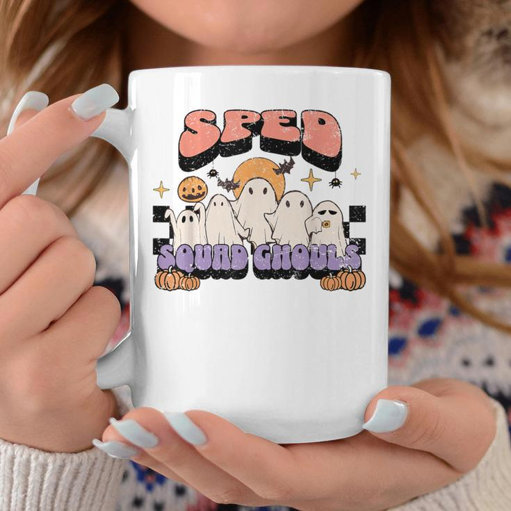 Sped Squad Ghoul Special Education Teacher Halloween Costume Coffee Mug Funny Gifts