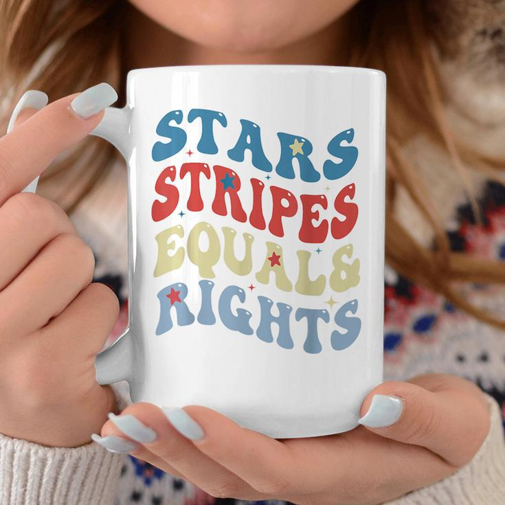 Stars Stripes And Equal Rights 4Th Of July Womens RightsEqual Rights Funny Gifts Coffee Mug Unique Gifts