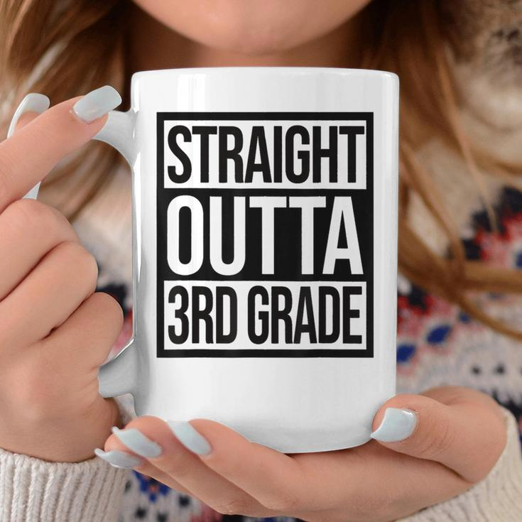 Straight Outta 3Rd Grade Goodbye 3 Grade Last Day Of School Coffee Mug Funny Gifts