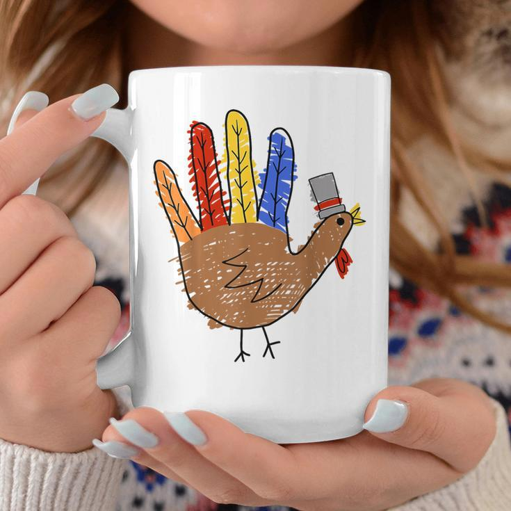 Thanksgiving Hand Turkey Thanksgiving Teacher Thankful Coffee Mug Funny Gifts
