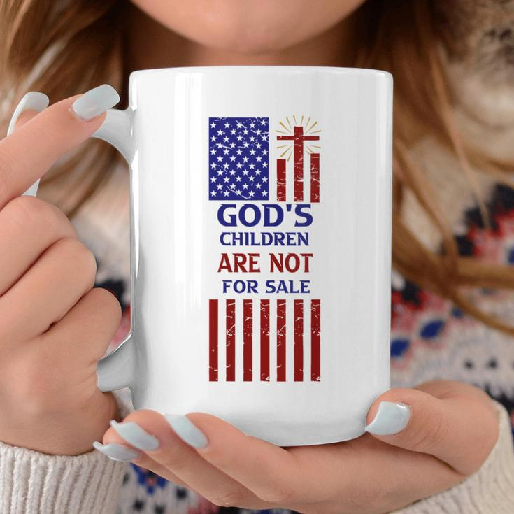 The Sounds Of Freedom Gods Children Are Not For Sale Flag Coffee Mug Unique Gifts