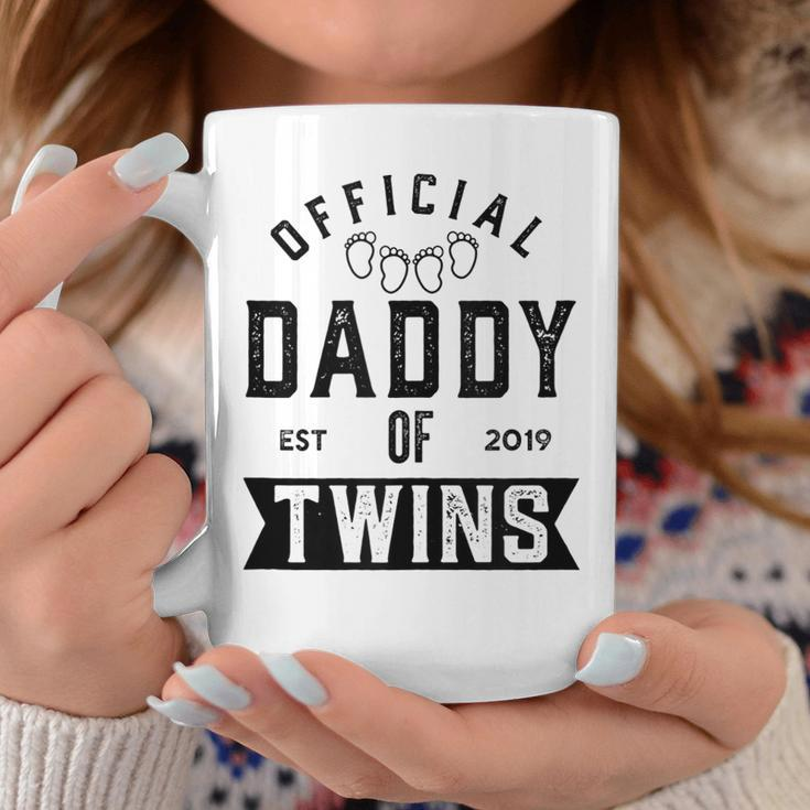 Twin Dad 2019 Funny New Daddy Of Twins Fathers Day Gift Gift For Mens Coffee Mug Unique Gifts