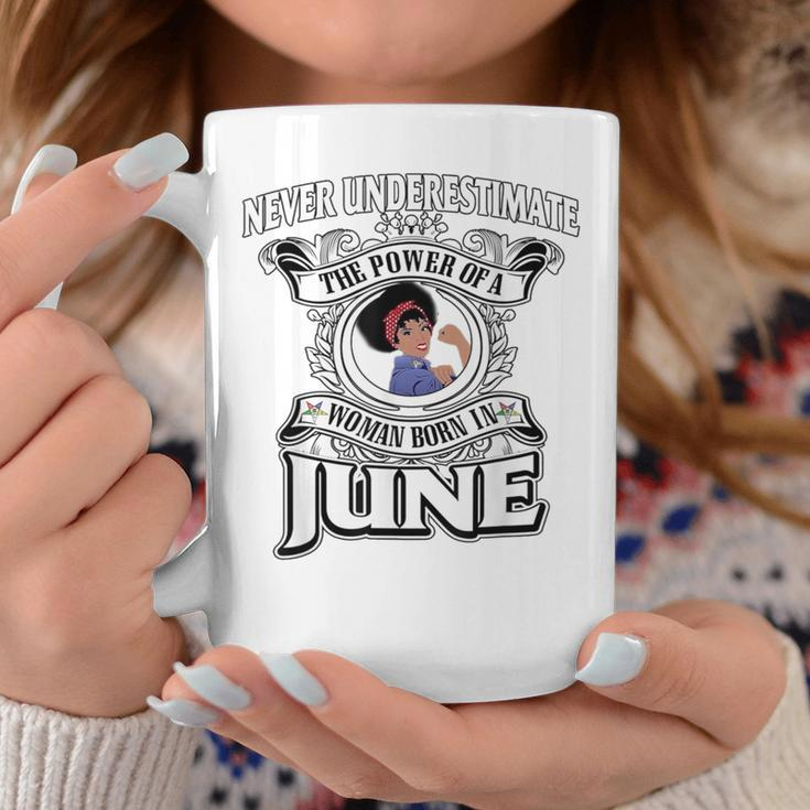 Never Underestimate A Oes Born In June Coffee Mug Funny Gifts