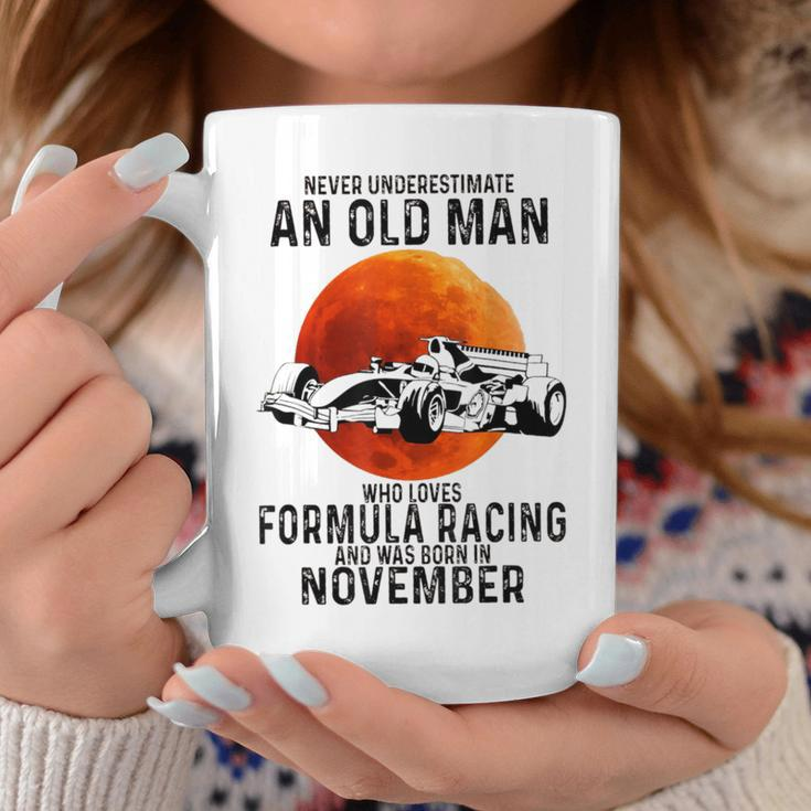 Never Underestimate An Old Man Who Loves Formulas Racing Coffee Mug Funny Gifts