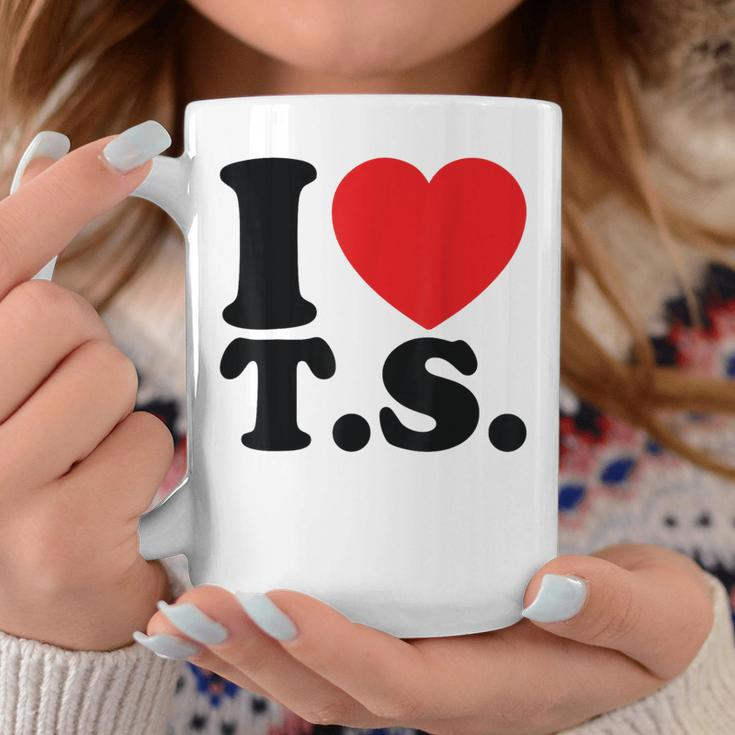 Valentine I Heart TS I Love Ts Couple Loving Coffee Mug Funny Gifts