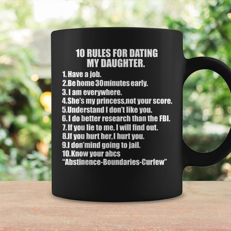 10 Rules Dating My Daughter Overprotective Dad Protective Gift For Women Coffee Mug Gifts ideas