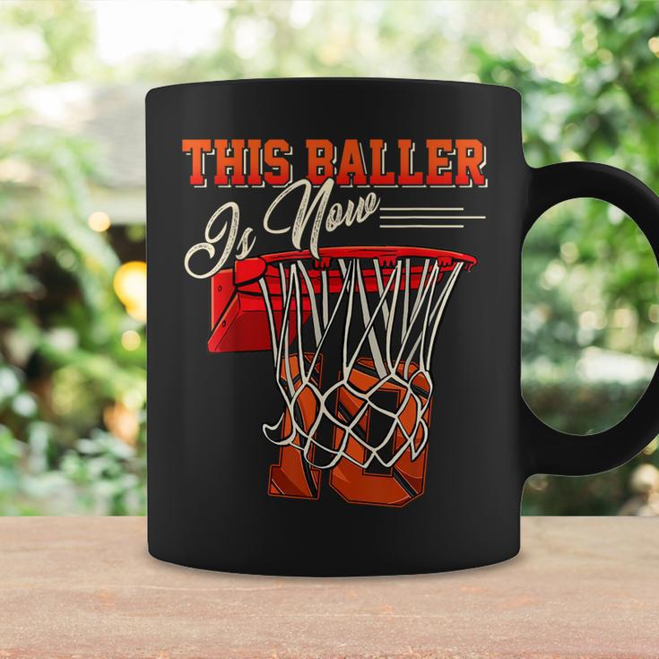 10Th Birthday For Boy Basketball 10 Years Old Kid Gift Coffee Mug Gifts ideas