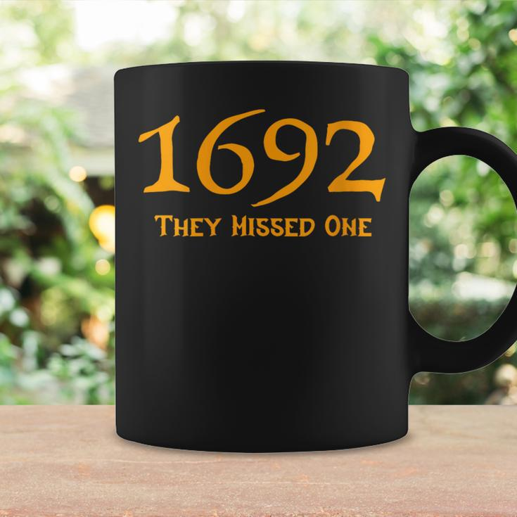 1692 They Missed One Orange Salem Halloween Coffee Mug Gifts ideas