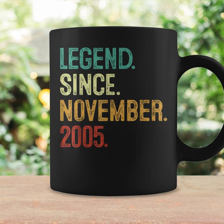 18 Years Old Legend Since November 2005 18Th Birthday Coffee Mug Gifts ideas