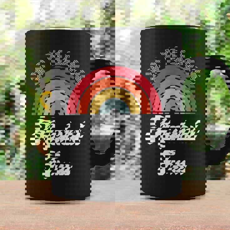 20 Years Sober Alcohol Free Sobriety Anniversary For Women Coffee Mug Mazezy