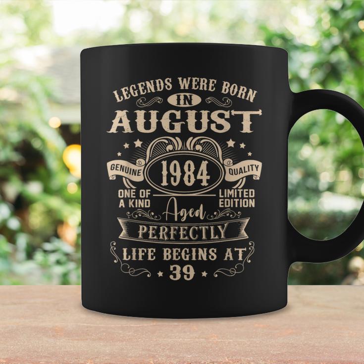 39Th Birthday Gift 39 Years Old Legends Born August 1984 Coffee Mug Gifts ideas