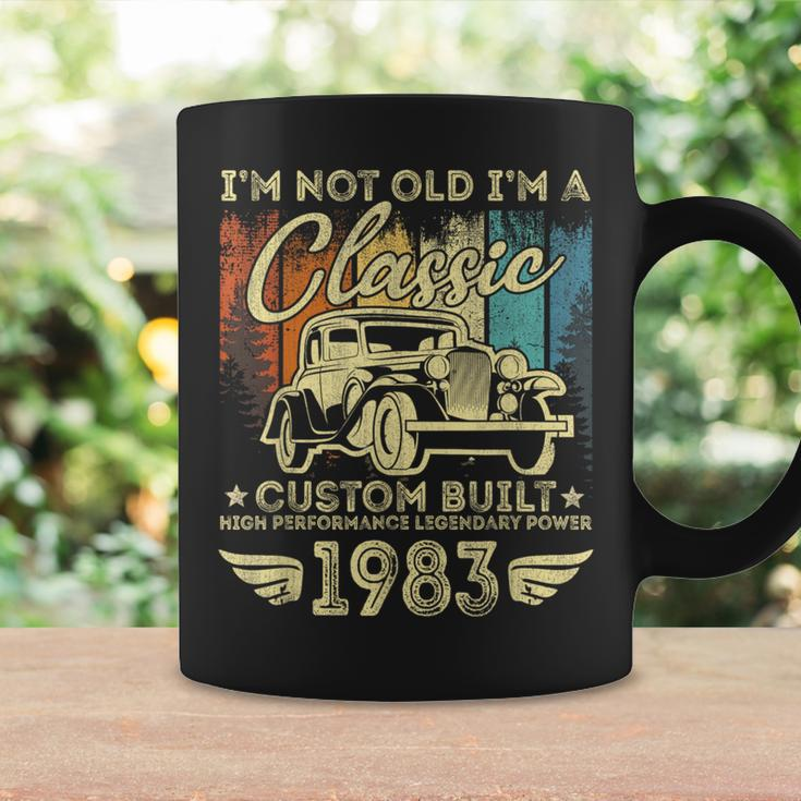 40 Year Old Vintage 1983 Classic Car 40Th Birthday Gifts Coffee Mug Gifts ideas