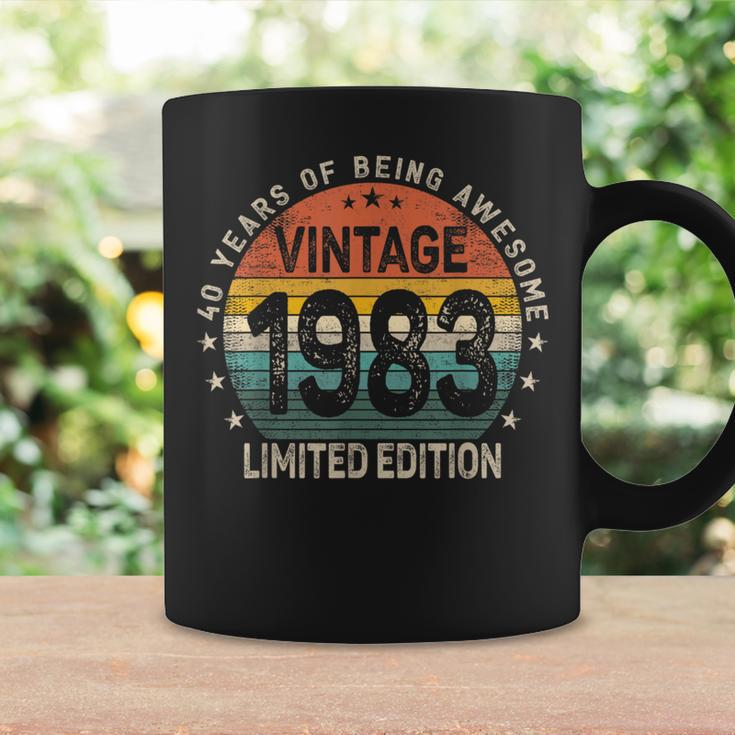 40 Years Old 1983 Vintage 40Th Birthday Men Women Coffee Mug Gifts ideas