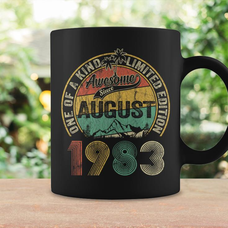 40 Years Old Made In 1983 Vintage August 1983 40Th Birthday Coffee Mug Gifts ideas