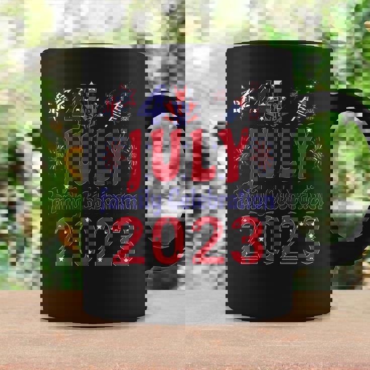 4Th Of July Family Celebration 2023 Family Matching Coffee Mug Gifts ideas