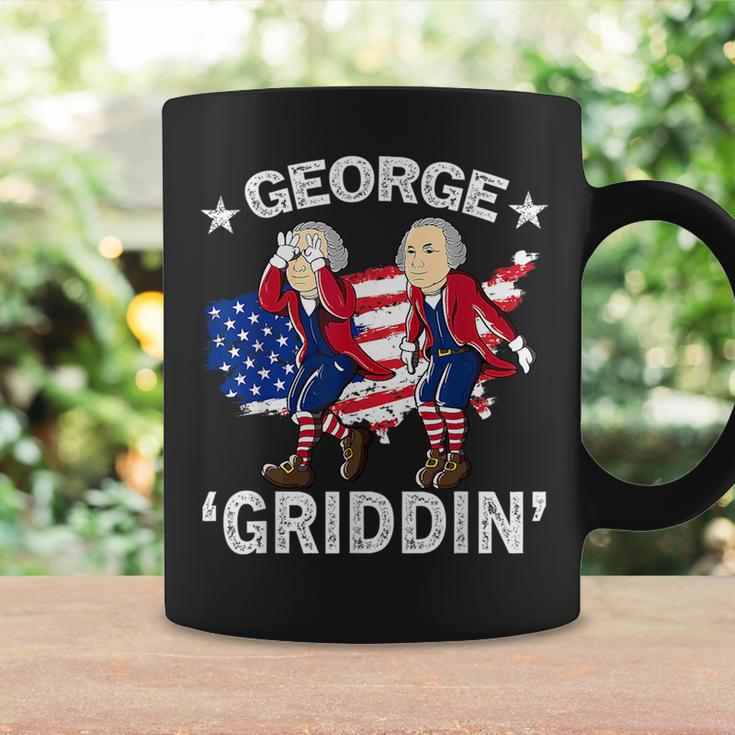 4Th Of July George Washington Griddy George Griddin Coffee Mug Gifts ideas