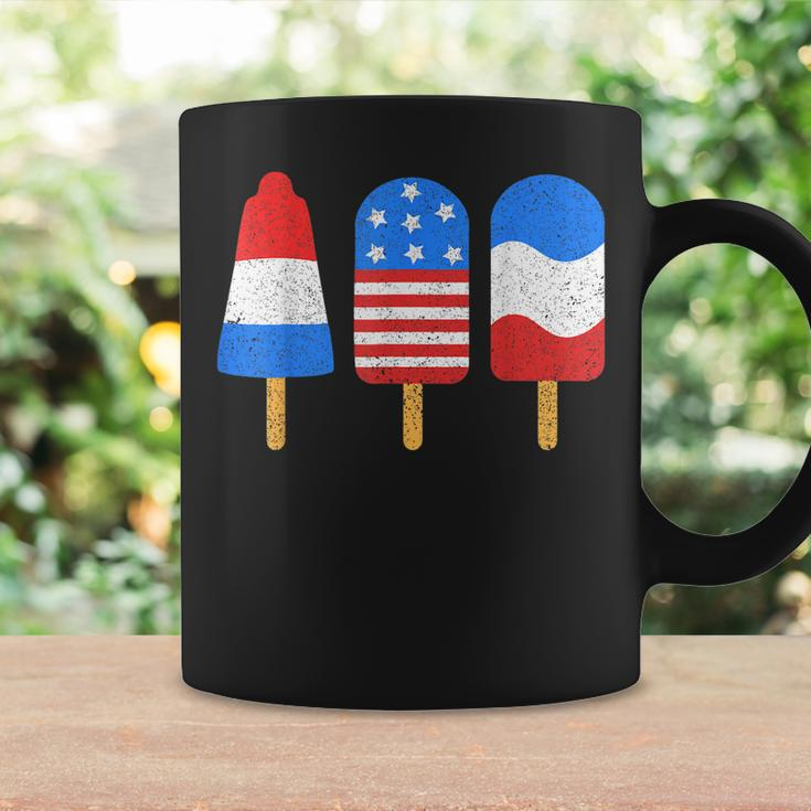 4Th Of July Ice Pops Red White Blue American Flag Patriotic Coffee Mug Gifts ideas