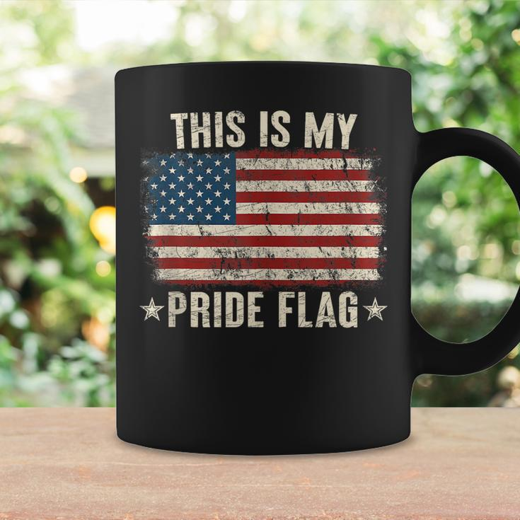 4Th Of July Patriotic This Is My Pride Flag Usa American Coffee Mug Gifts ideas