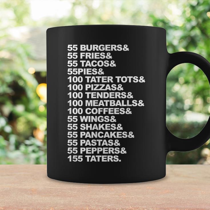 55 Burgers 55 Fries I Think You Should Leave Burgers Funny Gifts Coffee Mug Gifts ideas