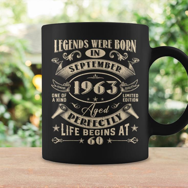 60Th Birthday 60 Years Old Legends Born September 1963 Coffee Mug Gifts ideas