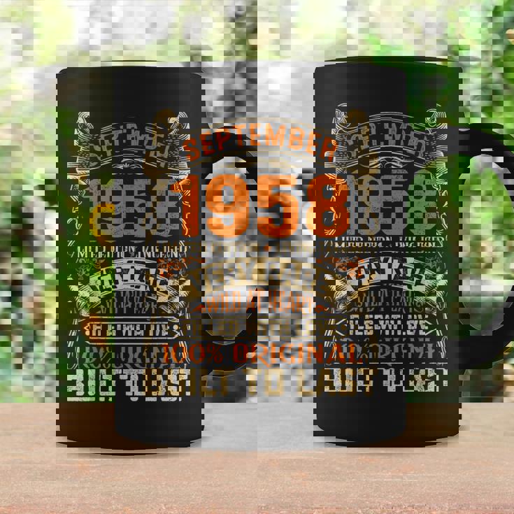 65 Year Old Born In September 1958 Retro 65Th Birthday Coffee Mug Gifts ideas