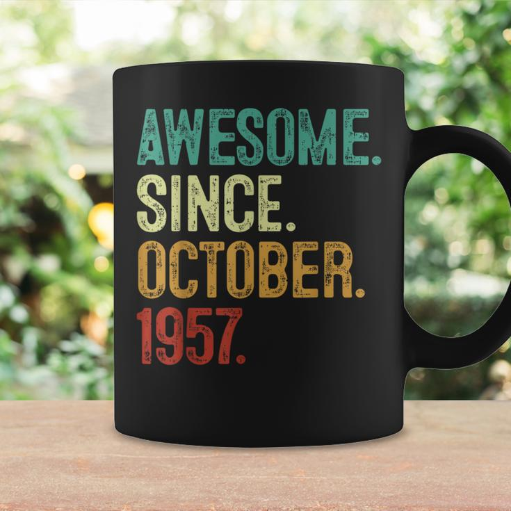 66 Year Old Awesome Since October 1957 66Th Birthday Coffee Mug Gifts ideas