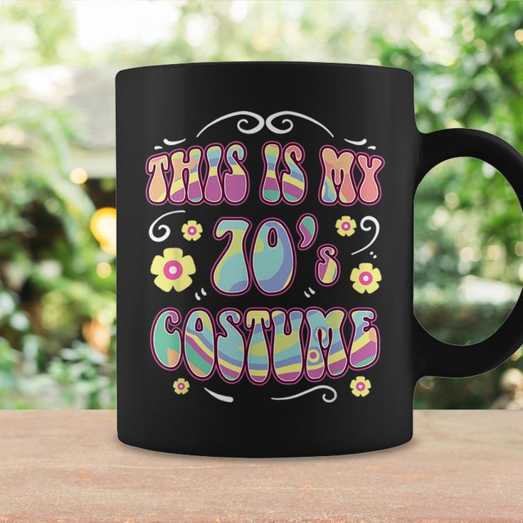 This My 70S Costume Hippie Colorful Flowers Halloween Halloween Coffee Mug Gifts ideas