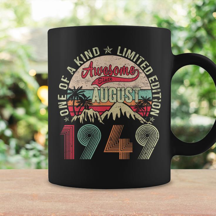 74 Years Old Gifts Vintage August 1949 Gifts 74Th Birthday Coffee Mug Gifts ideas