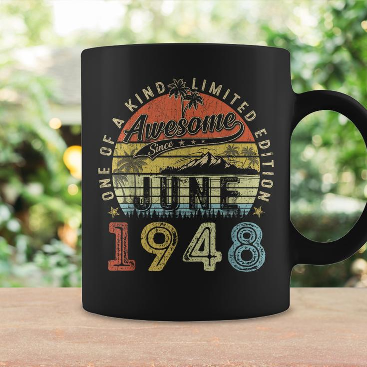 75 Year Old Awesome Since June 1948 75Th Birthday Coffee Mug Gifts ideas