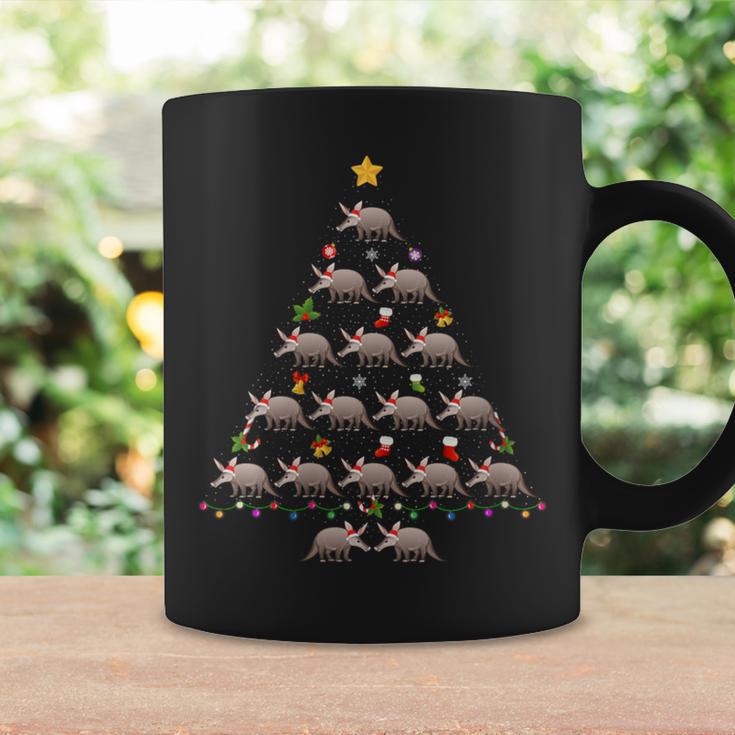 Aardvark Christmas Tree Ugly Christmas Sweater Coffee Mug - Monsterry UK