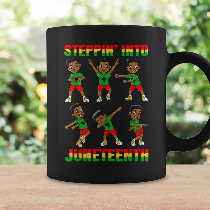 African American Boys Kids Stepping Into Junenth 1865 Coffee Mug Gifts ideas