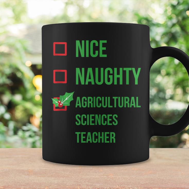 Agricultural Sciences Teacher Pajama Christmas Coffee Mug Gifts ideas