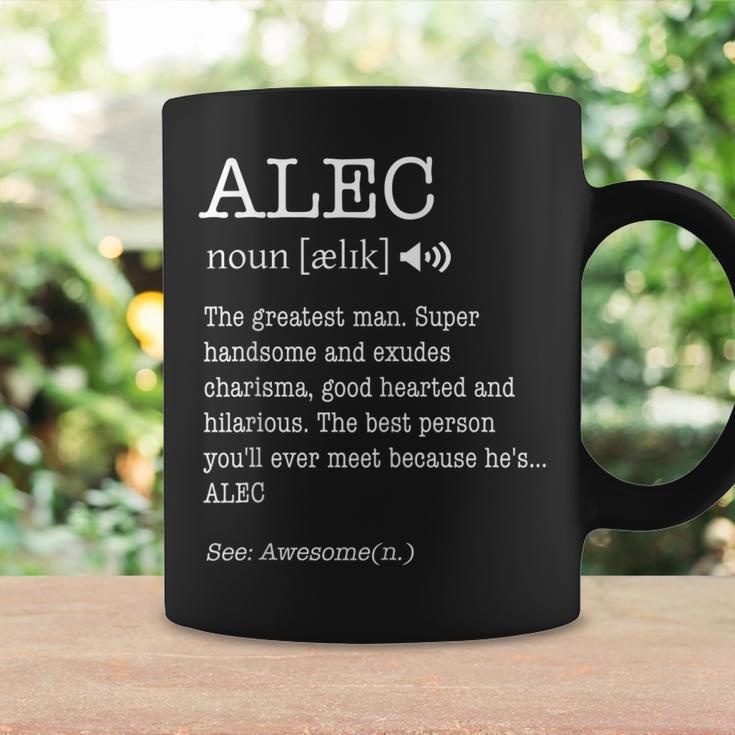 Alec Funny Adult Mens Name Definition Personalized Coffee Mug Gifts ideas