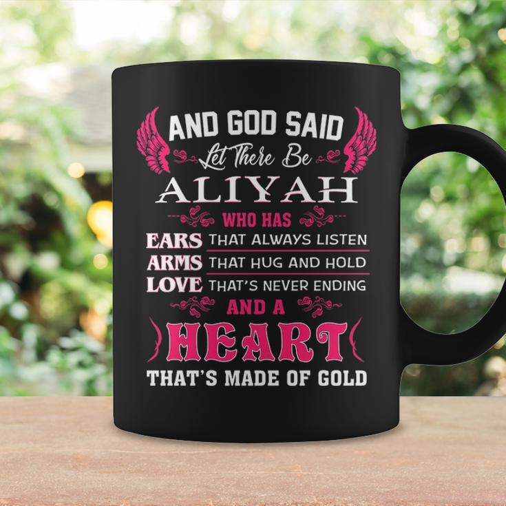Aliyah Name Gift And God Said Let There Be Aliyah Coffee Mug Gifts ideas
