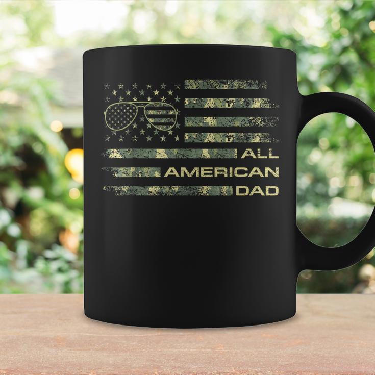 All American Dad 4Th Of July Fathers Day Camo Flag Coffee Mug Gifts ideas