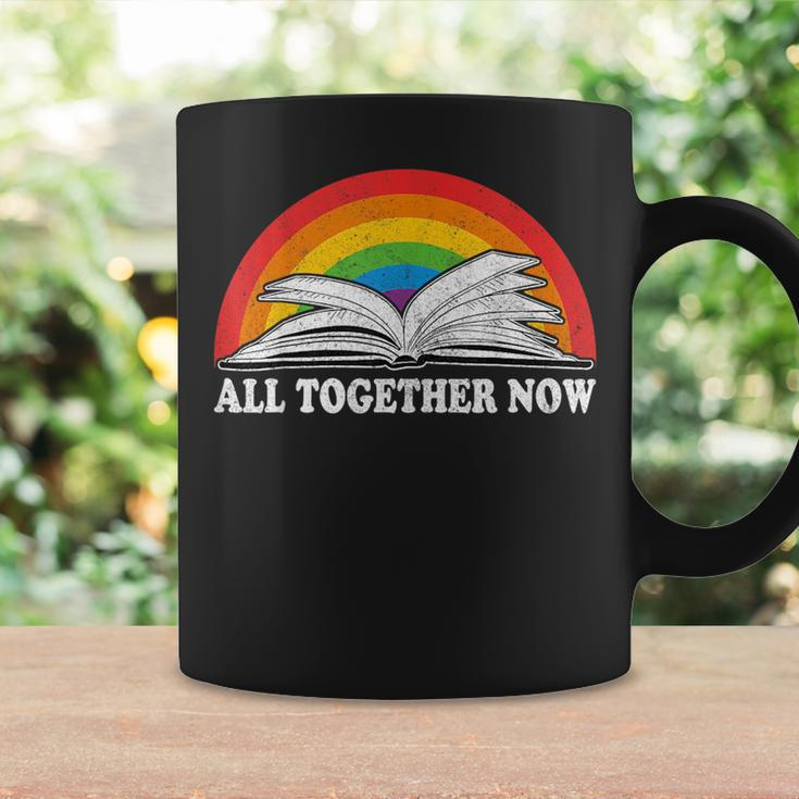 All Together Now Rainbow Summer Reading Books 2023 Reading Funny Designs Funny Gifts Coffee Mug Gifts ideas